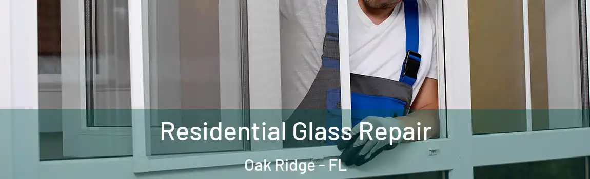  Residential Glass Repair Oak Ridge - FL